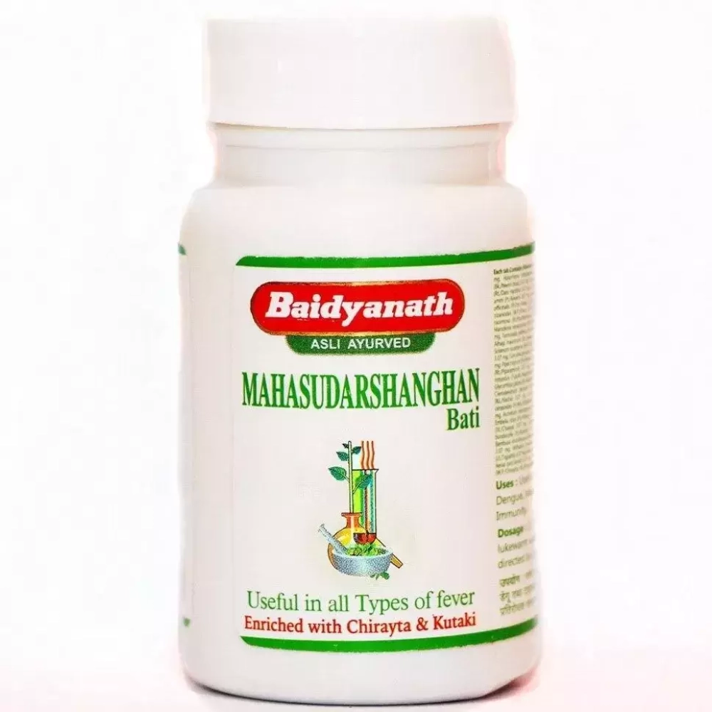 Махасударшан Гхан Вати (Mahasudarshan Ghan Vati Baidyanath), 40 таблеток