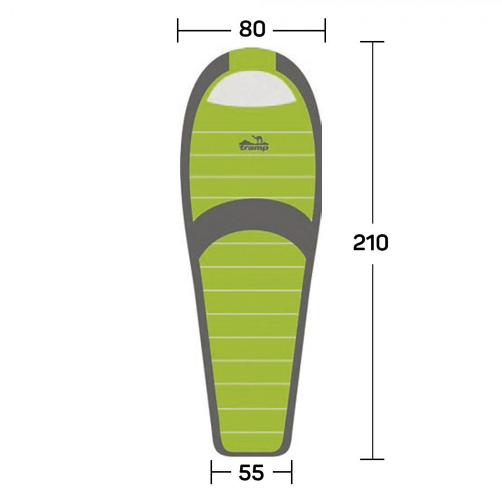 Спальный мешок TRAMP Hiker Compact -5°, артикул TRS-051C