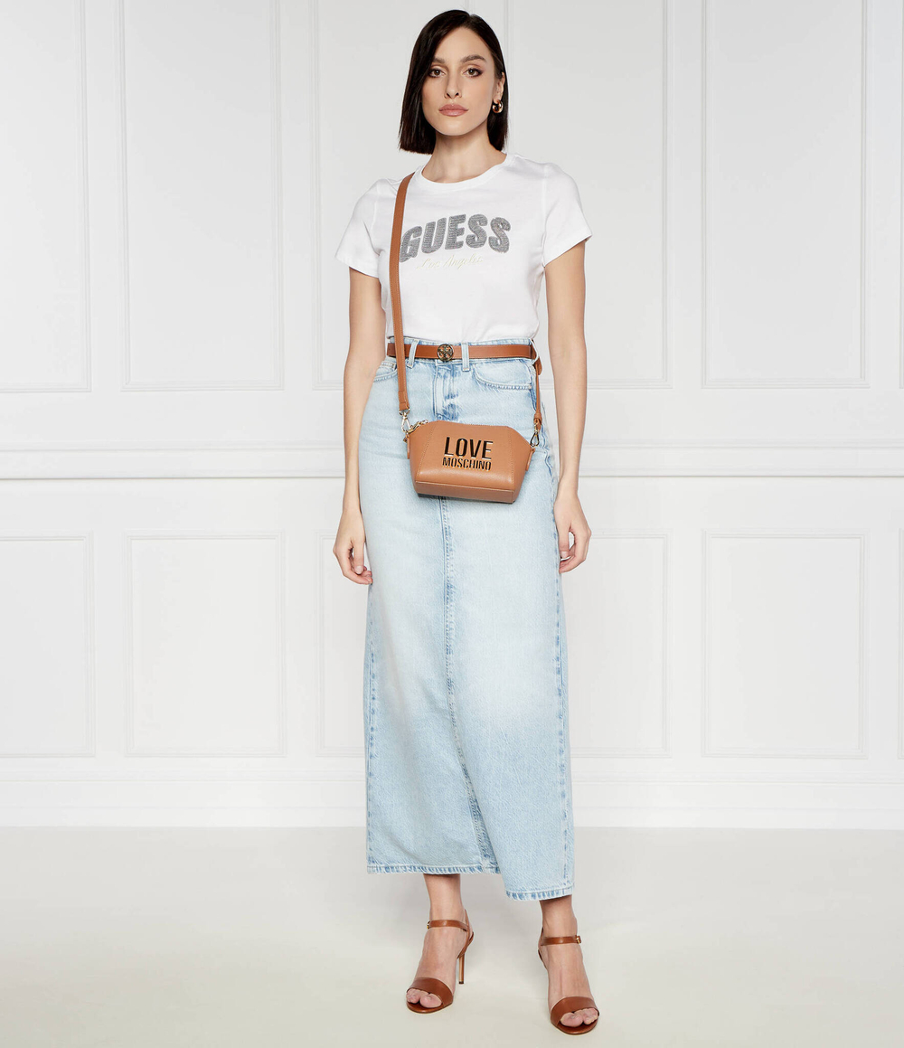 Сумка-мессенджер Love Moschino - коричневый(JC4023PP1HLI0)