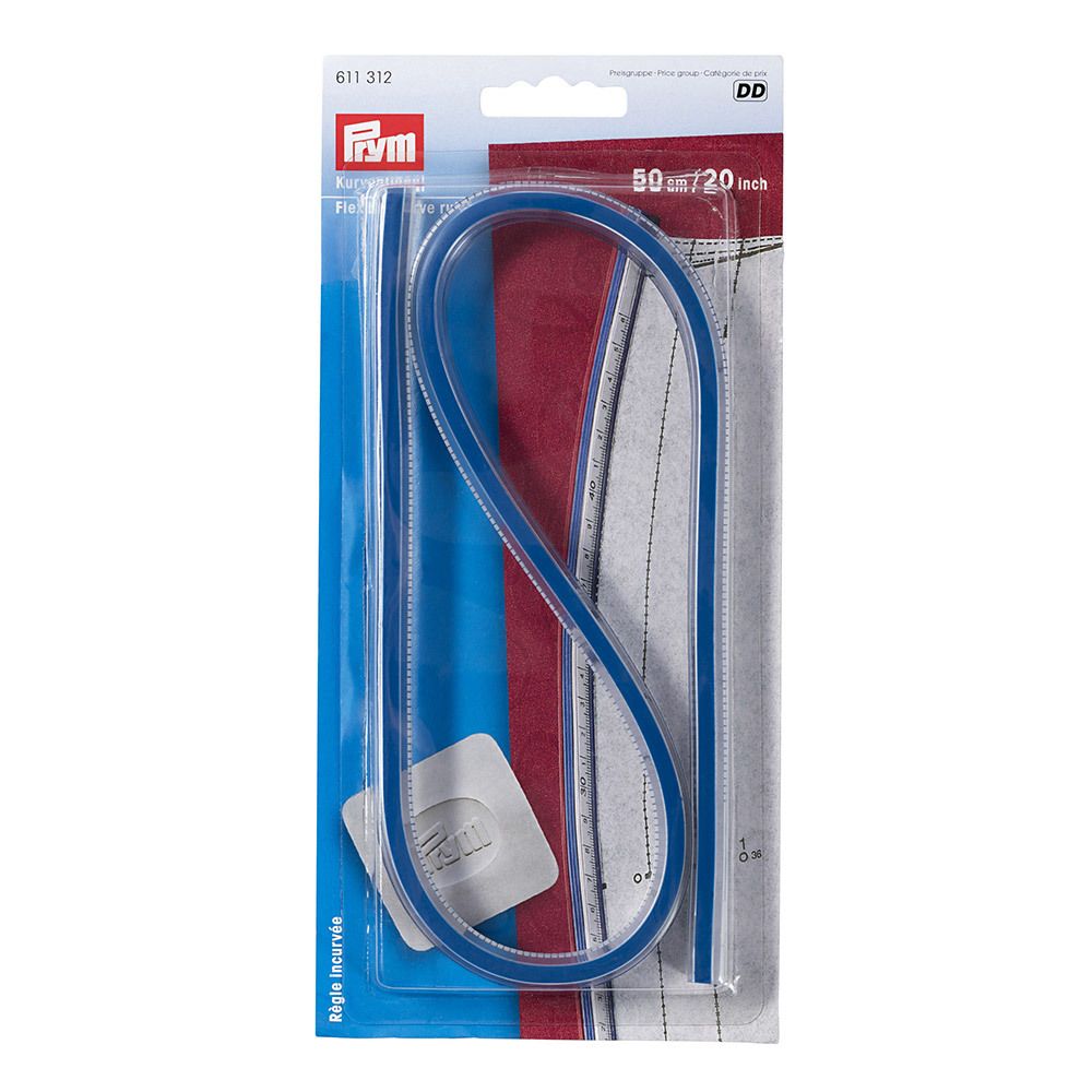 Линейка гибкая 50 см, 1 шт, Prym 611312