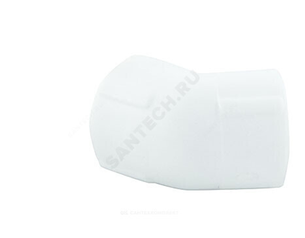Угольник PP-R белый Дн 32х45гр PRO VALFEX 10107032-PRO
