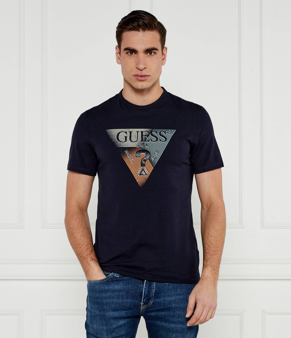 Футболка GUESS - темно-синий(M5RI14 J1314)