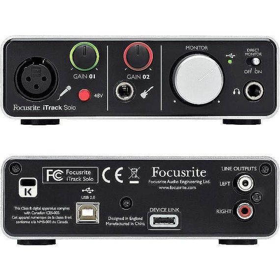 FOCUSRITE iTrack Studio (Lightning) студийный комплект
