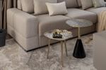 Стол журнальный Garda Decor металл. цвет золото 43*43*39 см