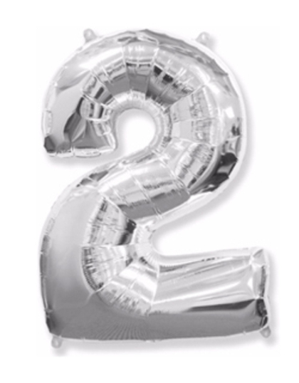 Цифра "2" Серебро