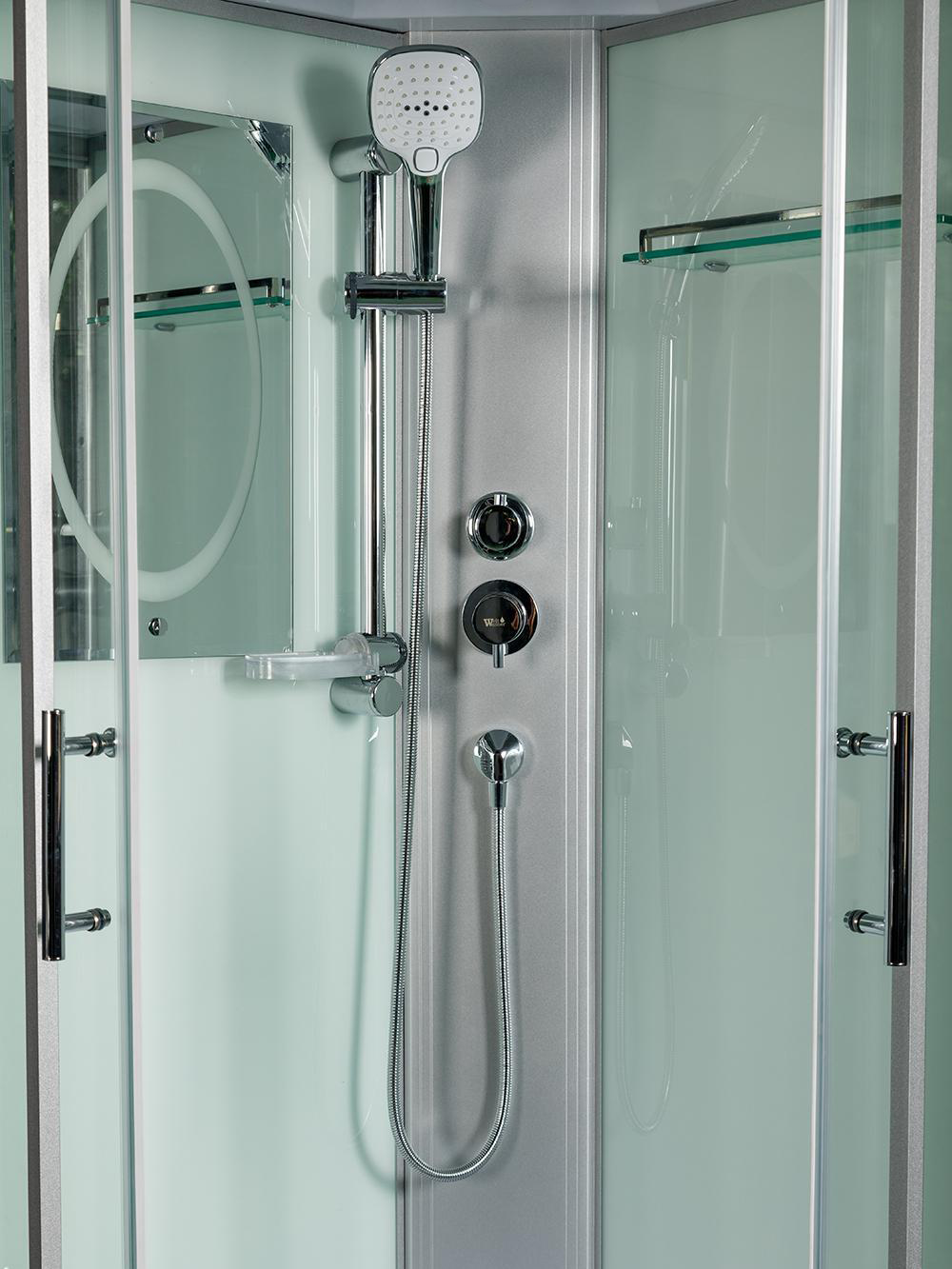 Душевая кабина WeltWasser  WW500 HALLE 902 900х900х2170 мм 10000003242