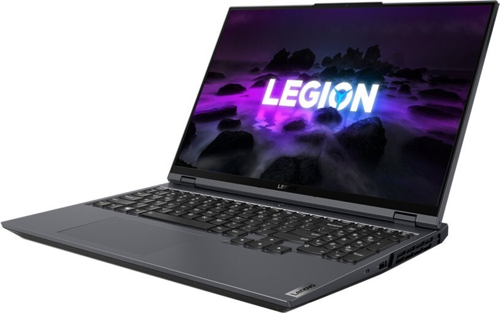 Ноутбук Lenovo Legion 5 Pro 16ACH6H (82JQ000RRK) Storm Grey Ryzen 5-5600H/16G/1Tb SSD/16"; WQXGA IPS (2560x1600) 165Hz AG/NV RTX3060 6G/WiFi/BT/NoOS