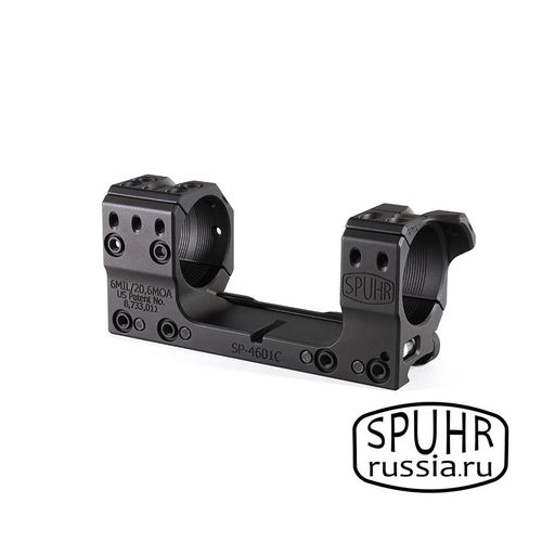 Кронштейн SPUHR Scope Mount Gen3 34мм на Picatinny, высота 13мм, наклон 6 MIL/20.6 MOA (SP-4601C)