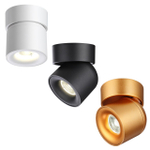 358810 OVER NT21 150 матовое золото Накладной светодиодный светильник IP20 LED 10W 850Лм 4000K 220V GESSO