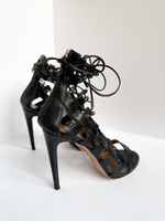 Кожаные босоножки Aquazzura, 40