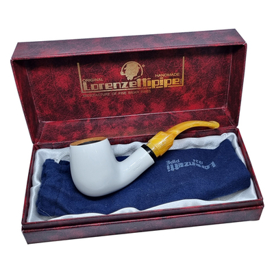 Трубка "Lorenzetti" White Model 01 (9мм, Бриар)