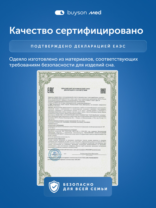 Одеяло ПроЗаботу