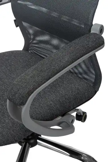 Кресло эргономичное Бюрократ CH-G601SL серый TW-04 3C1 сетка/ткань крестов. металл хром пластик серый