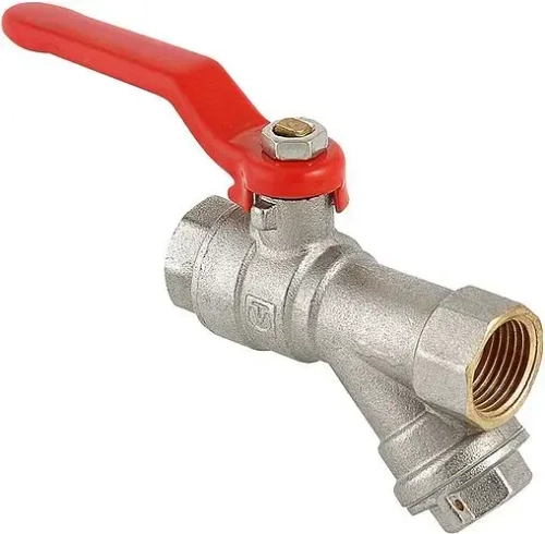 Кран шаровый с фильтром ½"в x ½"в Valtec Combi VT.292.N.04