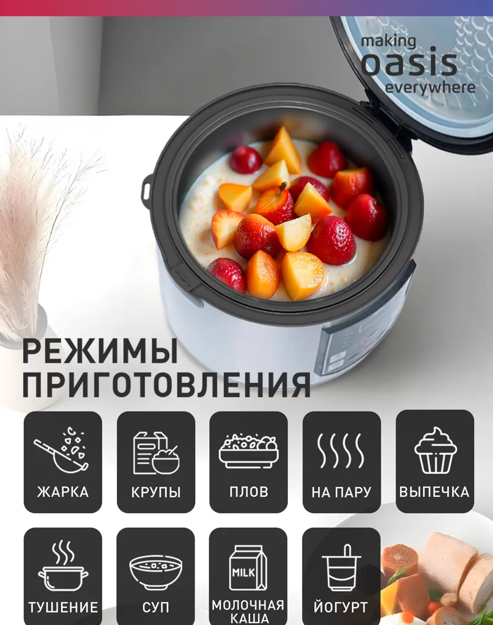 Мультиварка OASIS MC-12P