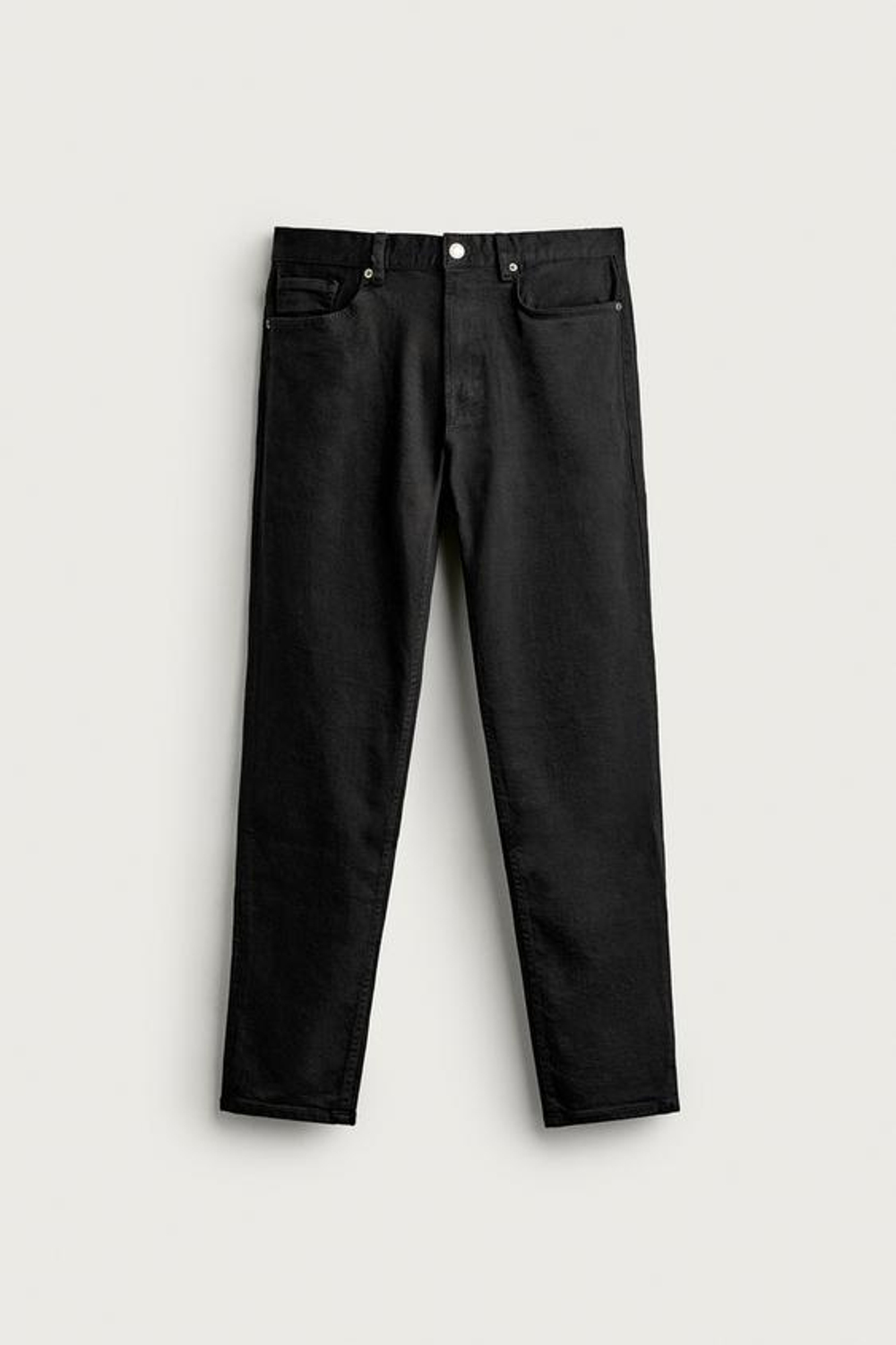 ZARA БАЗОВЫЕ ДЖИНСЫ SLIM FIT, ЧЕРНЫЙ