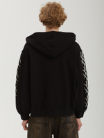 Мужская Толстовка Black Tribal Zip Up