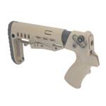 Телескопический приклад DLG Tactical на Бекас к.12, к.16, черный (арт.DLG9107)