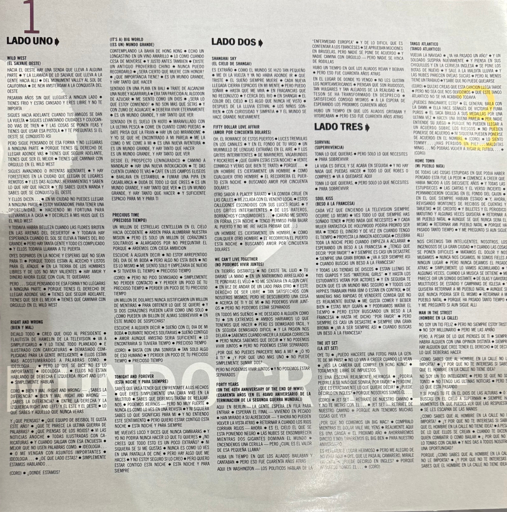 Виниловая пластинка Joe Jackson ‎– Big World 2LP