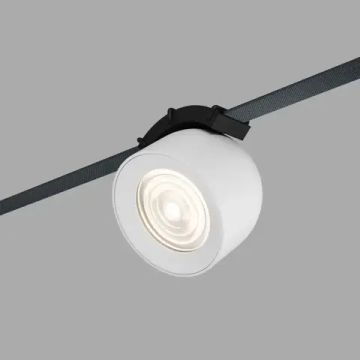 Трековый светодиодный светильник 12W 4000К DK5540-WH+BK белый Belty Spot Denkirs