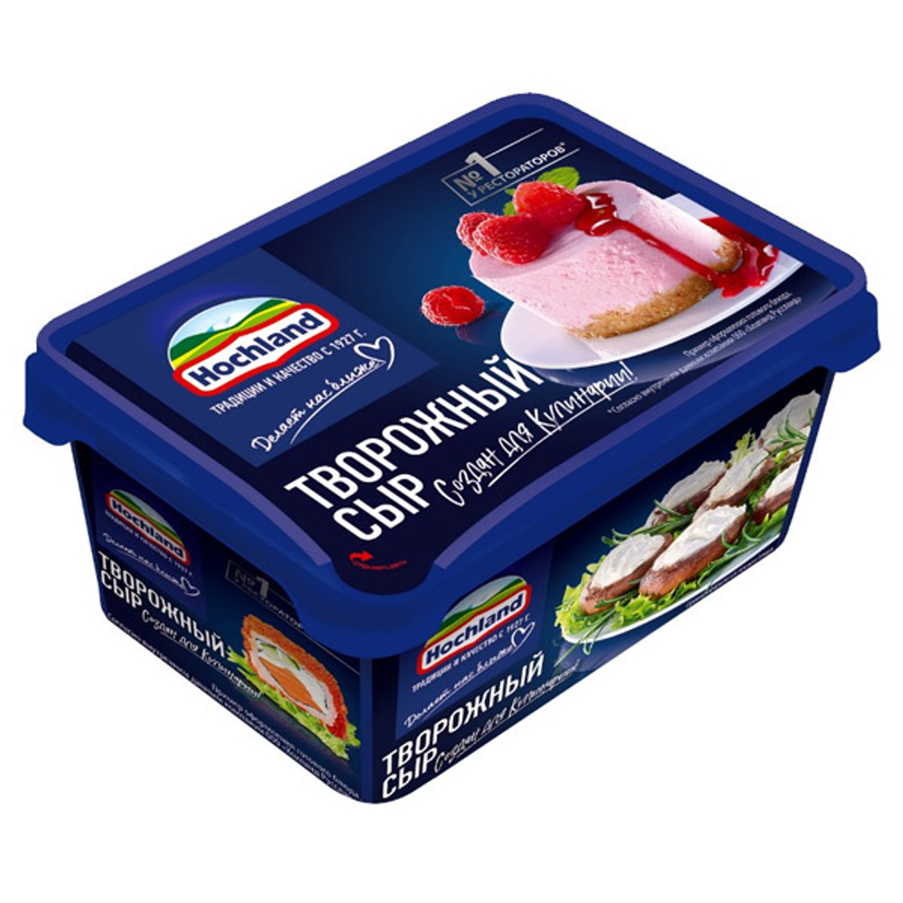 Хохланд творожный для кулинарии 0,4кг/6 шт сыр (срок: 21.05.26 – 18.09.26, № 9361415202)