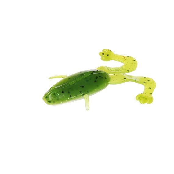 Лягушка Helios Crazy Frog 3,55"/9,0 см Green Lime 4шт. (HS-23-010)