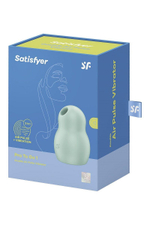 Мятный вакуумный стимулятор клитора Satisfyer Pro To Go 1 (Цвет: мятный)