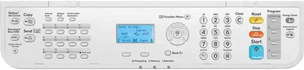 Kyocera ECOSYS MA4500x (110C133AX0) АЗИЯ {А4, 45ppm, 1200dpi, 1Gb, USB, Network, дуплекс, RADP75, тонер на 6 000отп.}