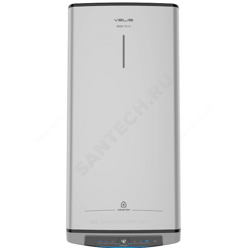 Водонагреватель электрический накопительный 100 л 1,5/2,5 кВт ABSE VLS LUX WIFI INOX PW 100 Ariston 3700676