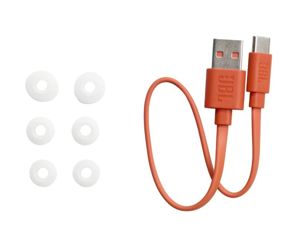 Беспроводные наушники TWS JBL Wave Beam белые