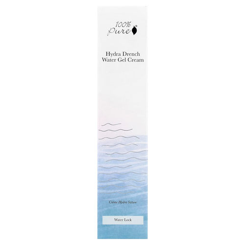 100% PURE, Hydra Drench, водный гель-крем, 40 мл (1,4 жидк. унции)