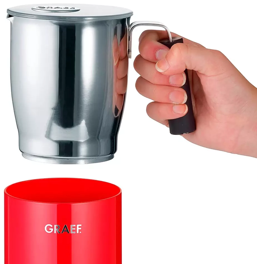 Вспениватель Graef MS 703 красный (MS703EU)