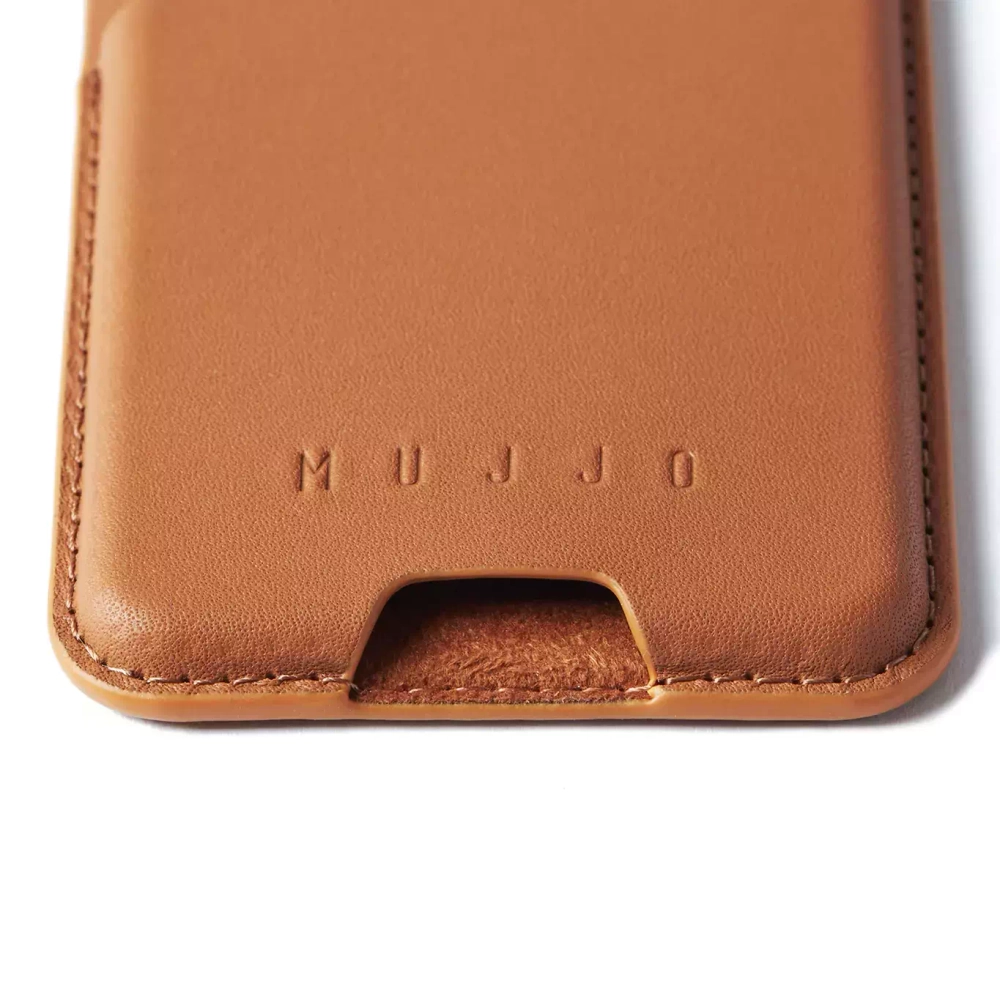 Магнитный картхолдер для iPhone Mujjo Magnetic Wallet