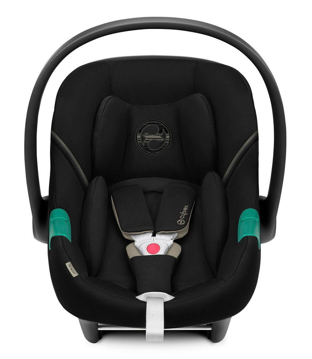 Коляска 3 в 1 Cybex Priam IV Matt Black complete и автокресло Aton S2 i-Size Moon Black Off White