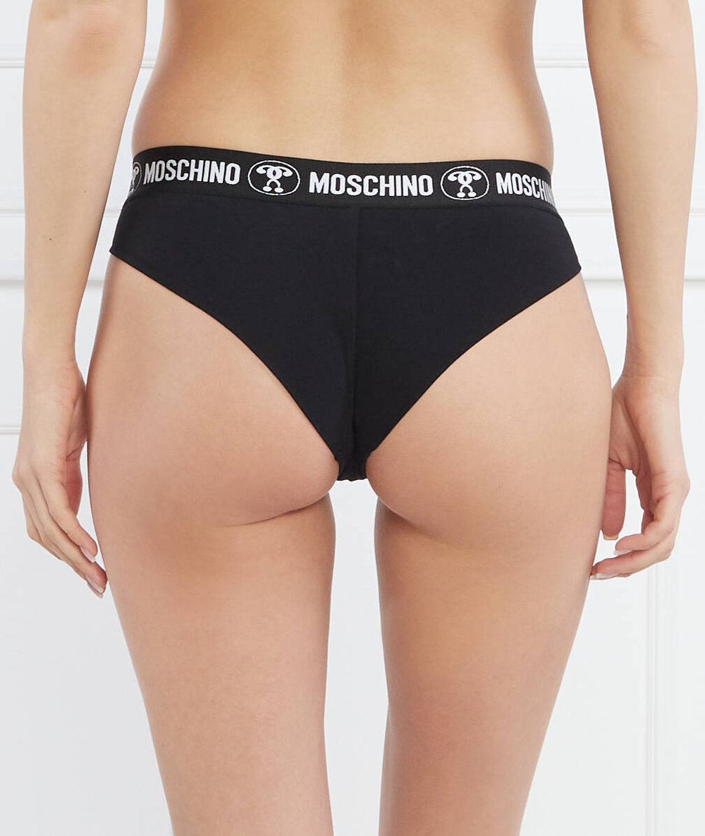 Бразильские трусики Moschino Underwear - черный(1304 4410)
