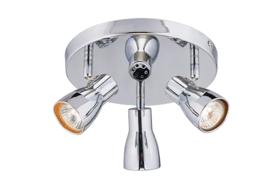 Светильник Sfera Sveta 8763-03/P102 CH, 3×15 Вт, хромированный