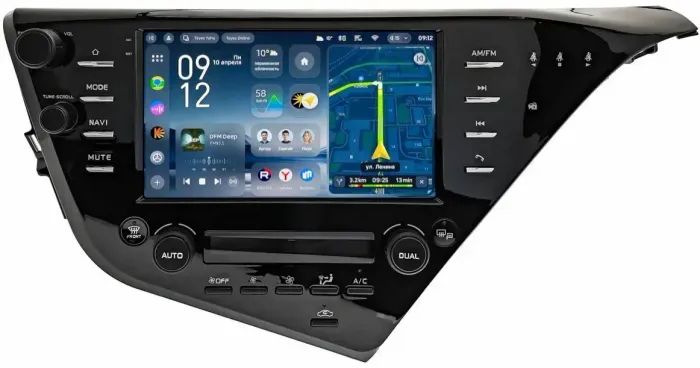 Магнитола для Toyota Camry 70 2017-2020 (c JBL и климатом на ШГУ) - Teyes CC4-PRO монитор 9.5" 2K QLED на Android 13, Быстрейшая, Snapdragon 778G, ИИ, CarPlay, DSP, 4G SIM-слот