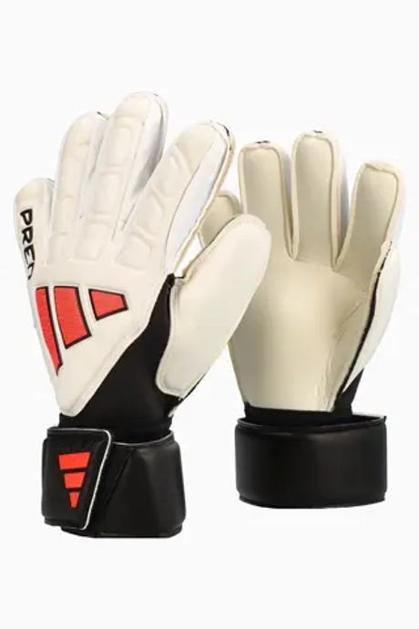 Вратарские перчатки adidas Predator Match Fingersave - белый