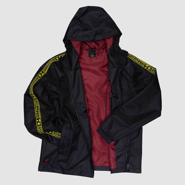 Ветровка Windbreaker Черно-Желтая - фото 2