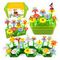 Konstruktor / Конструктор Flower Garden Building Toys TT70031