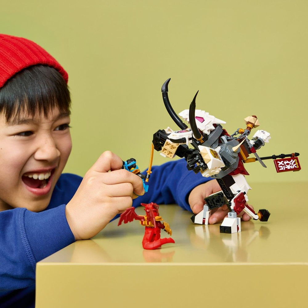 Конструктор Лего Ниндзяго Зилвар и дракон-зверь Гримтак 71863 | LEGO NINJAGO Zilvar and Grimtak the Dragon 232 детали 7+