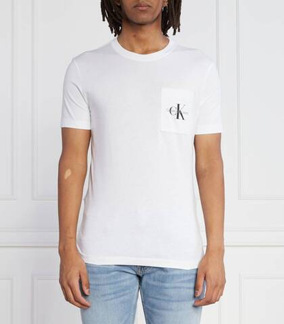 Футболка CALVIN KLEIN JEANS - белый(J30J320936)