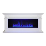 Каминокомплект Real Flame Islandia CST1000 WT с очагом 3D Cassette 1000 LED RGB