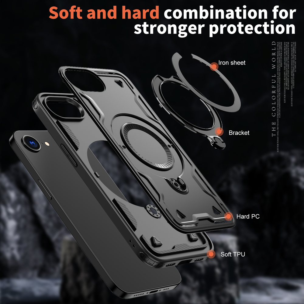 Чехол Magneto Case с кольцом для iPhone 16e