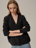Кардиган женский "Josephine" C0634-8028-M, темное маренго