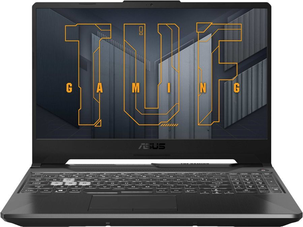 Ноутбук Asus TUF Gaming F15 FA506IC-HN042W Ryzen 5 4600H 8Gb SSD512Gb NVIDIA GeForce RTX 3050 4Gb 15.6" FHD (1920x1080) Windows 11 Home black WiFi BT Cam
