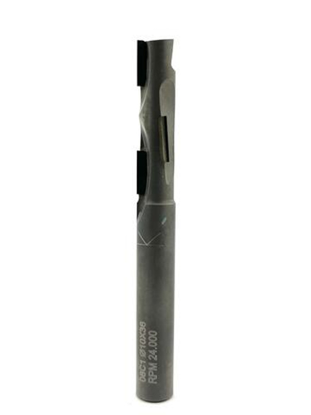 PCD фреза D.10x36 S.10х50 Z=4+1 RH (TRIAMET BODY)