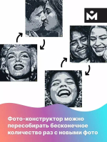 фото-конструктор MOZABRICK - Пксель-арт, собери свою картину по фото и вешай на стену!