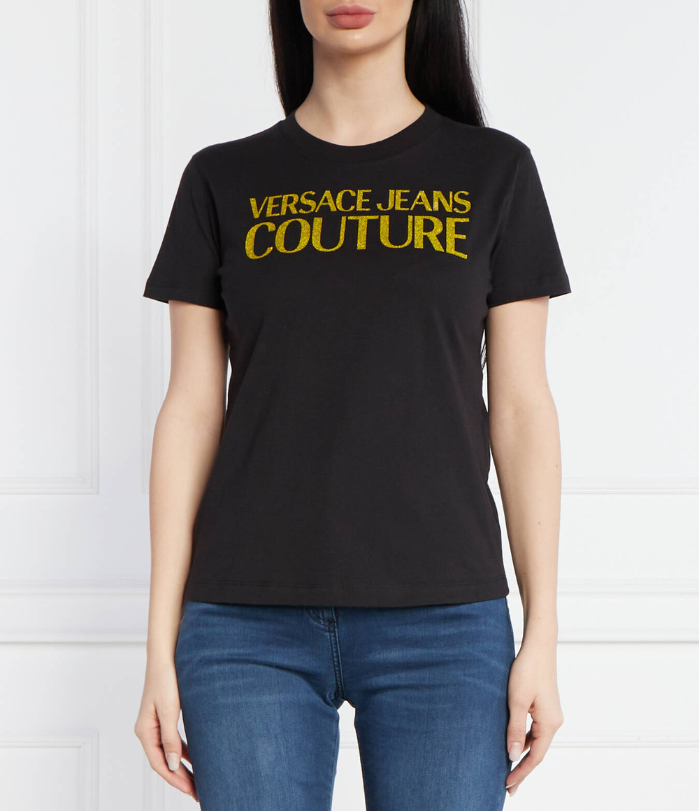 Футболка Versace Jeans Couture - черный(76HAHG03CJ00G)
