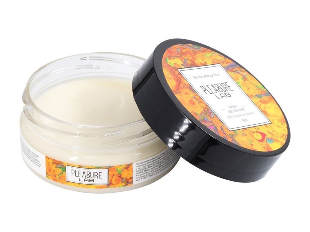 Массажный крем Pleasure Lab Refreshing манго и мандарин 50 мл 1072-01Lab